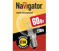  Лампа накаливания Novigator Е27 60 Вт
